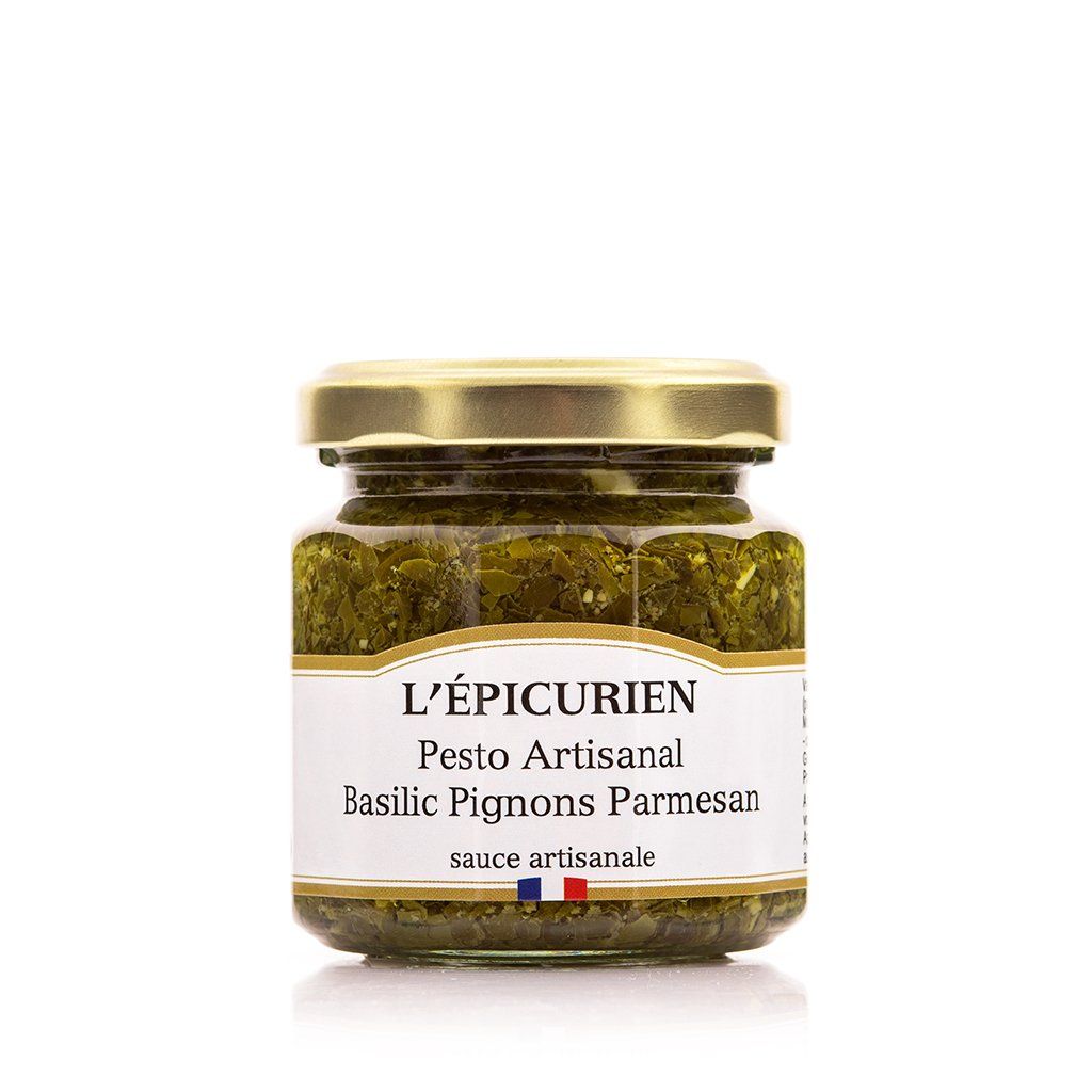 Pesto Artisanal Basilic Pignons Parmesan aide culinaire L'Épicurien 