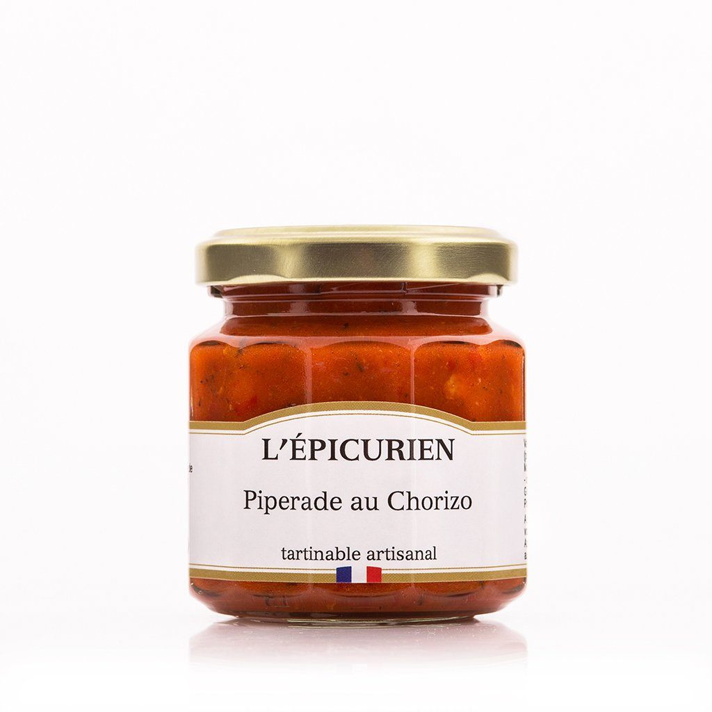 Tartinable apéritif Piperadou au chorizo