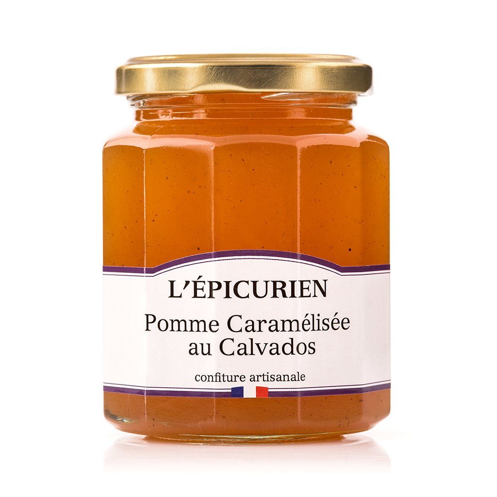 Pomme Caramélisée au Calvados confiture L'Épicurien 