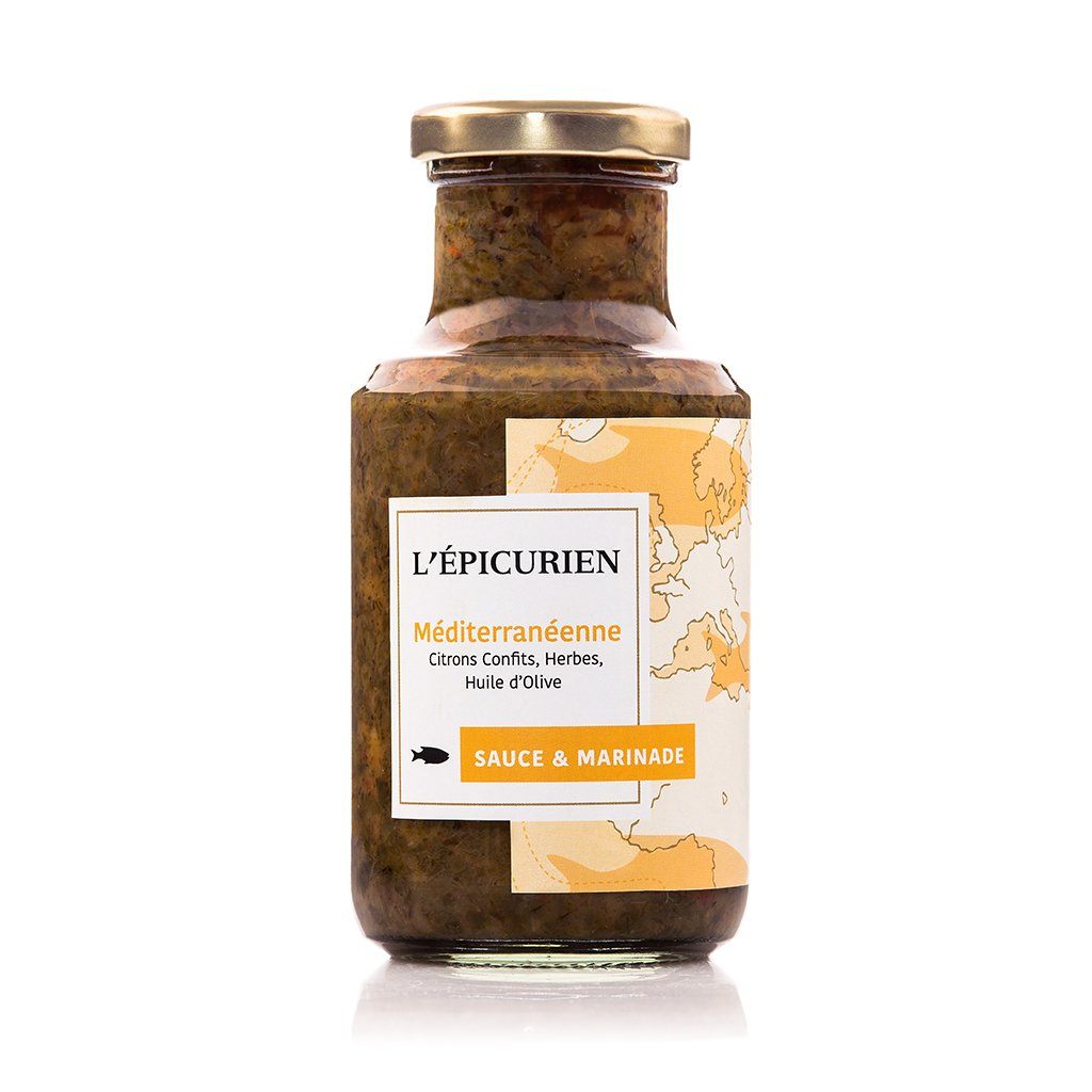 Sauce et Marinade Méditerranéenne aide culinaire L&#39;Épicurien 